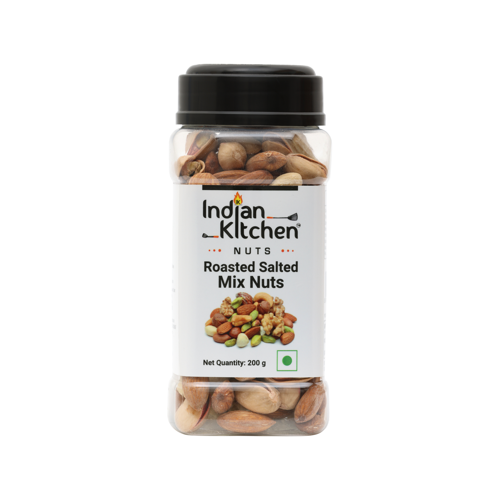 Indian Kitchen Roasted Salted Mix Nuts 200g Indian Kitchen Roasted Salted Mix Nuts 200g - Indian Kitchen
